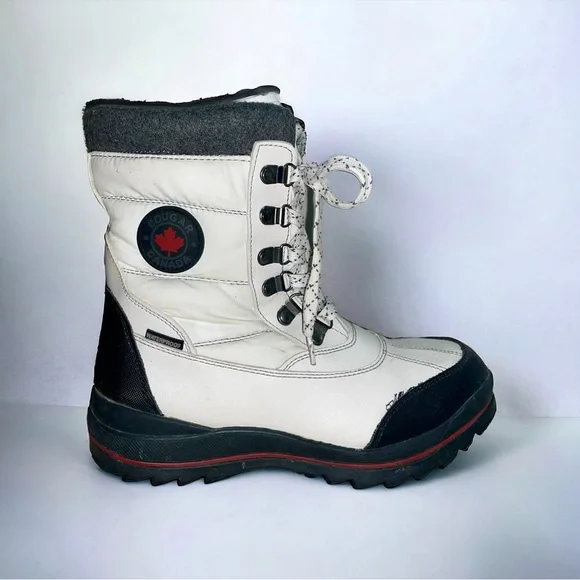 Cougar Shoes Cozy White Winter Boots From Cougar Mid Calf